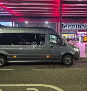 8 Seater Minibus Hire to Heathrow